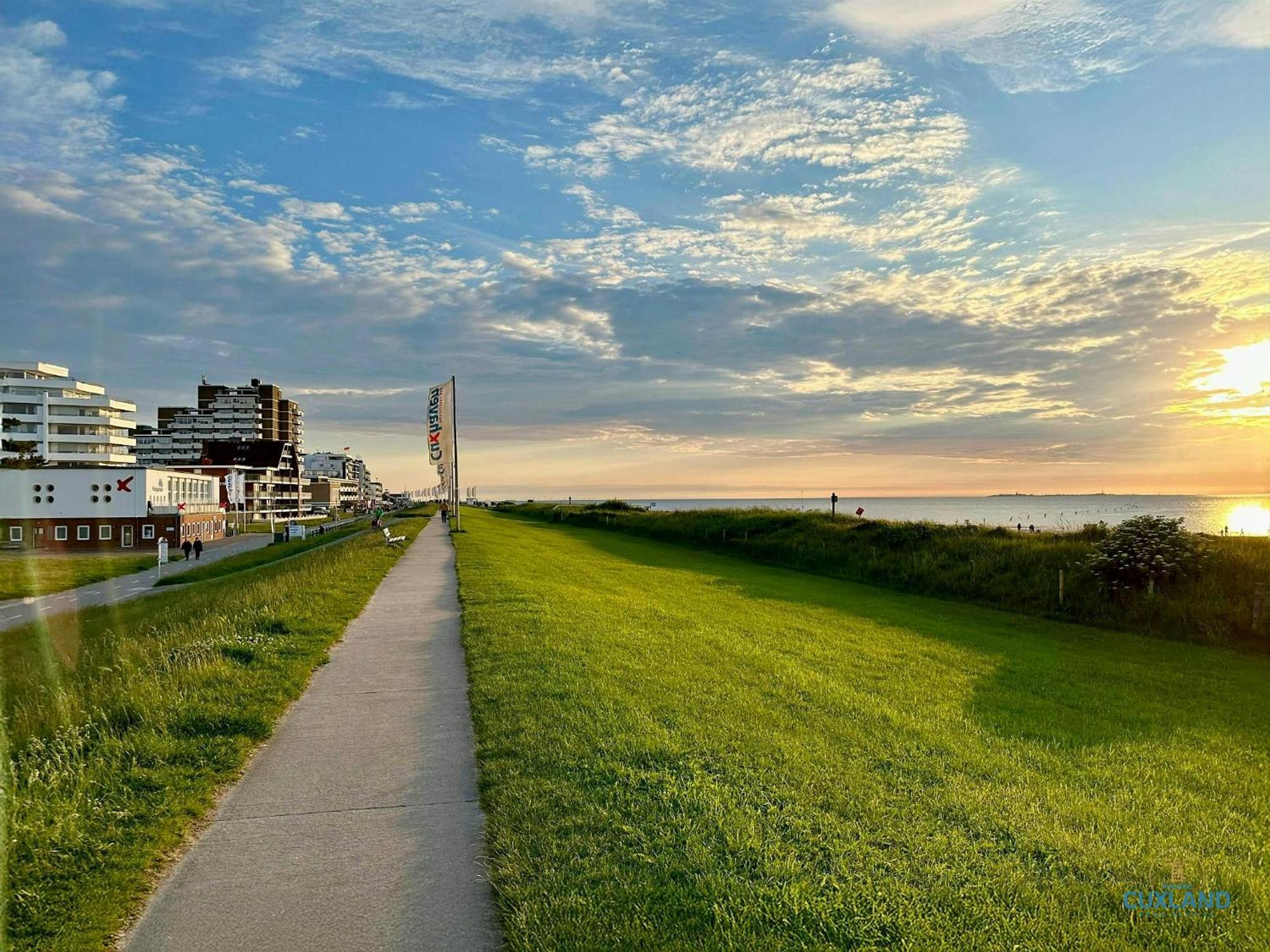 Urlaub Mit Blick Auf Die Duhner Heide Cuxhaven Bagian luar foto